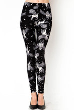Flying Pegasus Print Soft Leggings