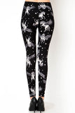 Celestial Pegasus Print Ultra-Soft High-Rise Leggings – Comfort Stretch, Versatile Fashion