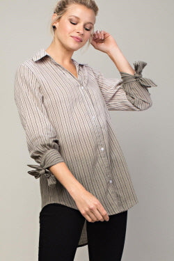 Dip Dye Button Down Shirt