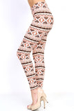 Aztec Cream Spice Leggings