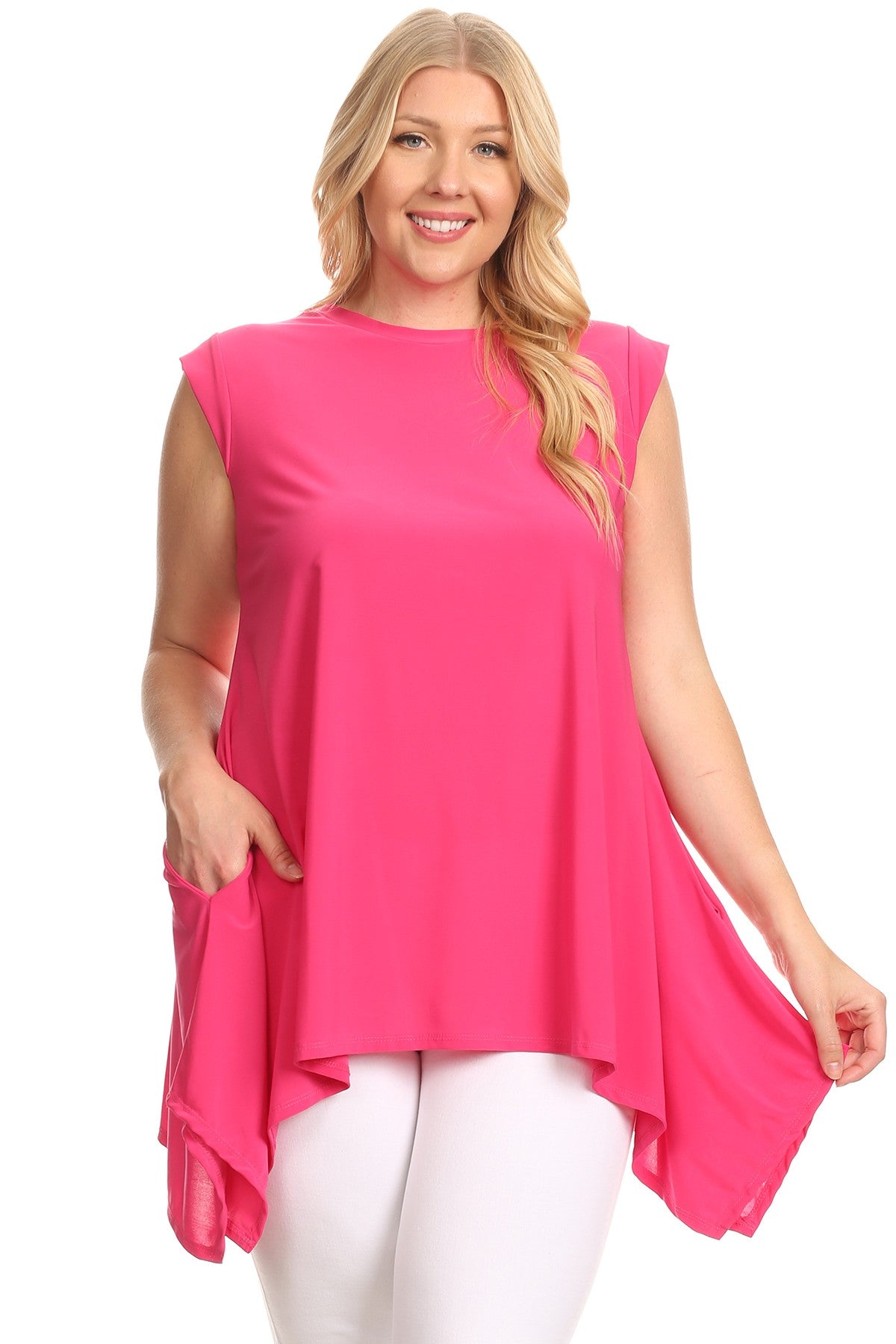 Solid Sharkbite Top with Pockets