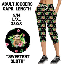 Sweetest Sloth Capri Joggers