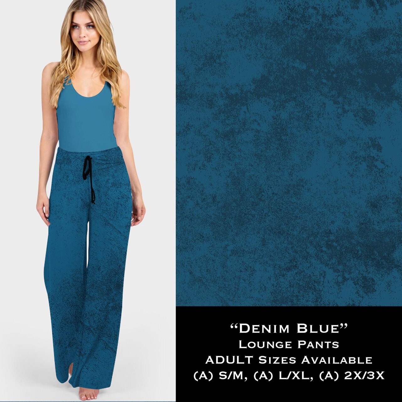 Denim Blue Lounge Pants Loungers