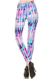 Fractured Galaxy Print Leggings