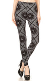 Lattice Bandana Print Leggings