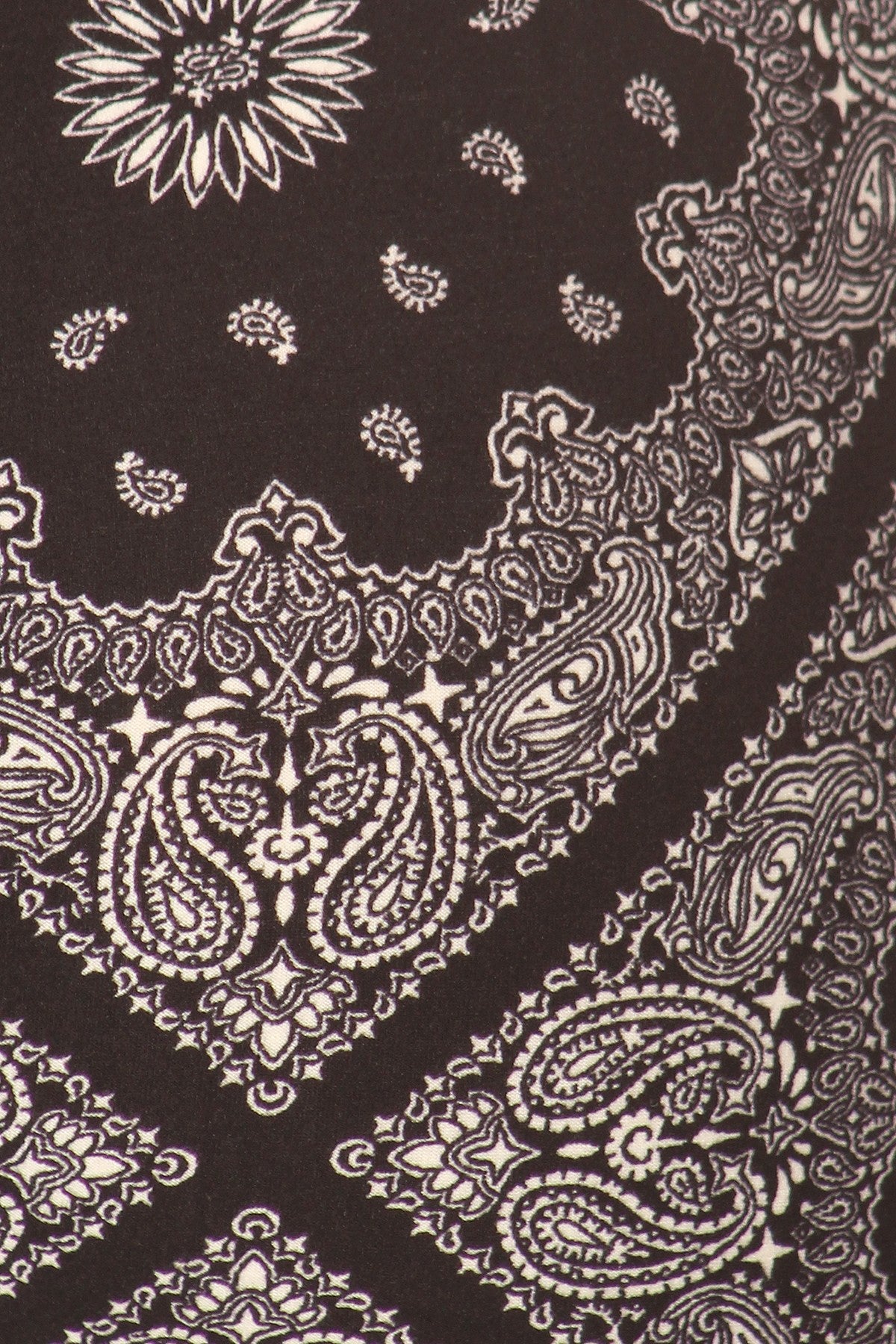 Lattice Bandana Print Leggings