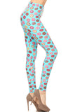 Yummy Donut Print Leggings