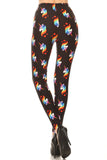 Rainbow Unicorn Print Leggings - Capri or Full - Adult & Kids Sizes