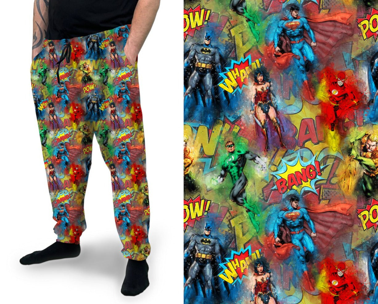 Hero Print Joggers
