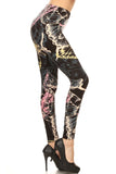 Graffiti Large Butterfly Leggings - Adult & Kids Sizes