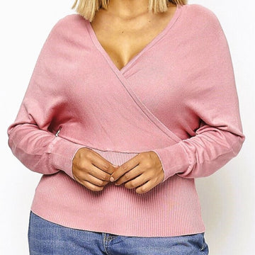 Wrapped Sweater Top