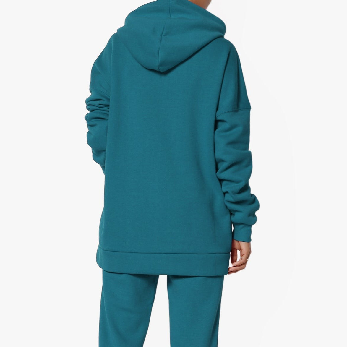 Comfy Lounge Drawstring Hoodie Sweatshirt w/ Kangaroo & Tech Pocket