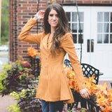 Double Breasted Peacoat Ladies Jacket