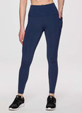 Solid Color Leggings With Side Pockets