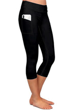 Solid Color Capri Soft Leggings w/ Pockets