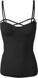 Criss Cross Strappy Seamless Cami Top