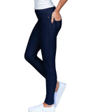 AMAZING Denim Leggings with Pockets - High Waist Jeggings - Tummy Control Shaping - MULTIPLE COLORS