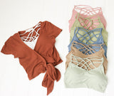 Layering Cage Bralettes - Removable Pads - Many Colors
