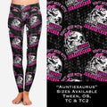 Don't Mess With Mamasaurus You'll Get Jurasskicked Print Capri Leggings