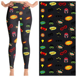 Extra Soft printed leggings with 4-way stretch fabric, so you can move with absolute comfort and ease.