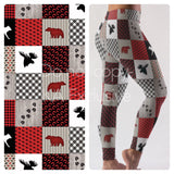 Mountain Patchwork Leggings