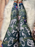 Tank Girl Movie Theme Print Soft Leggings