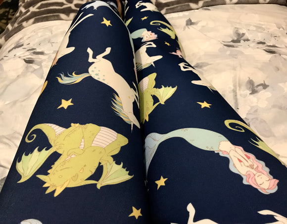 Magical Creatures Leggings