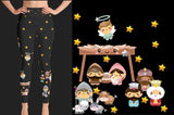 Nativity Christmas Soft Leggings