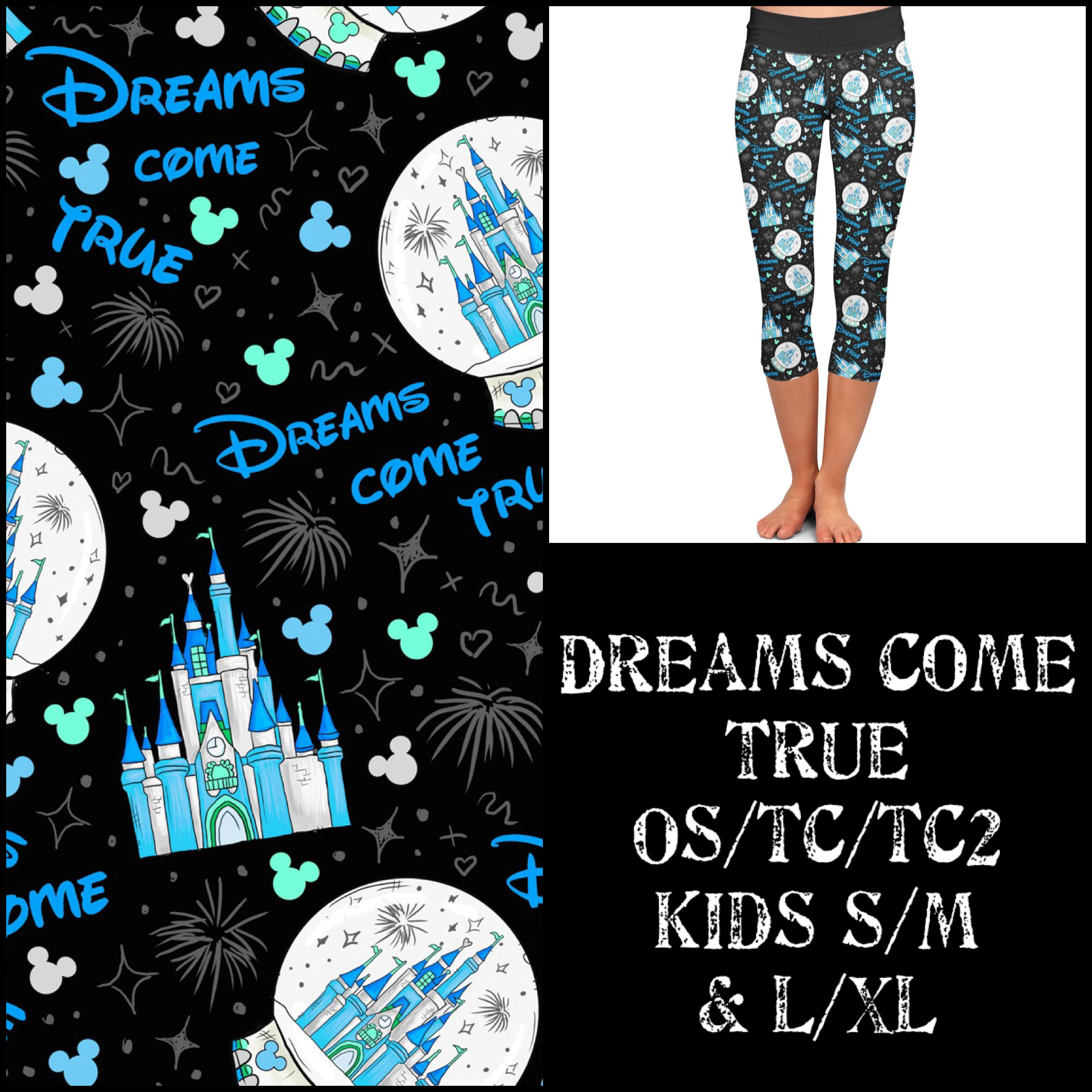 Dreams Come True Capri Soft Leggings