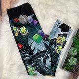 RPG Gamer Dragon Dungeon Soft Leggings