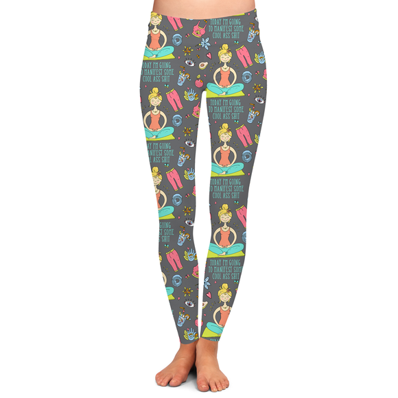 Extra Soft printed leggings with 4-way stretch fabric, so you can move with absolute comfort and ease.