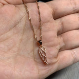 Gold Vermeil Angel Wing Necklace