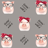 Gettin’ Piggy With It Smart Pig Soft Leggings