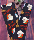 I Put Out For Santa Christmas Soft Leggings