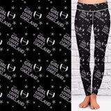 Oakland Football Team Print Soft Leggings