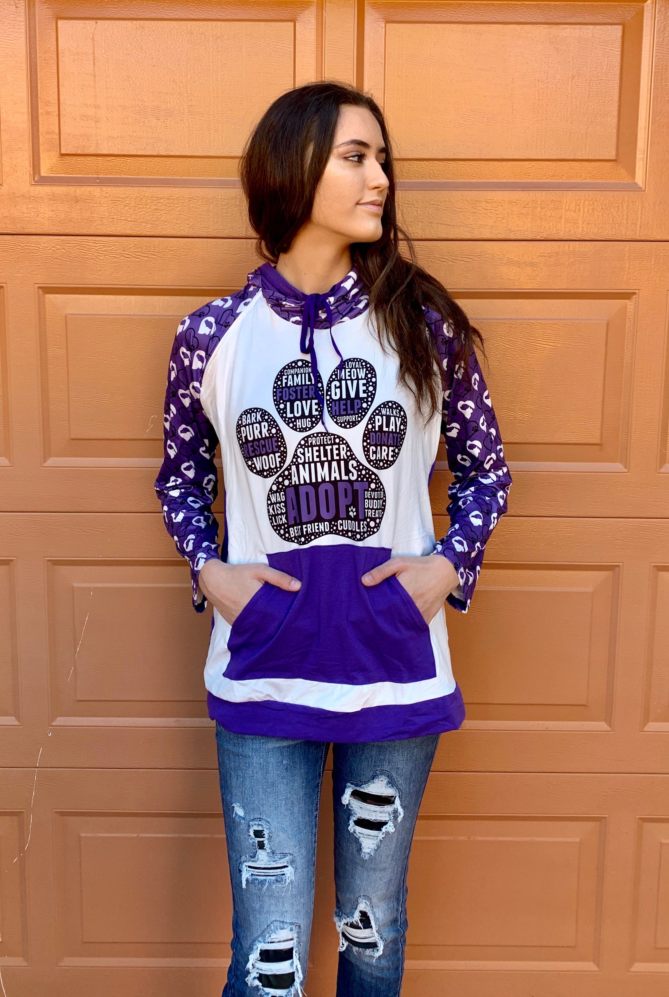 Rescue Mama Double Hoodie