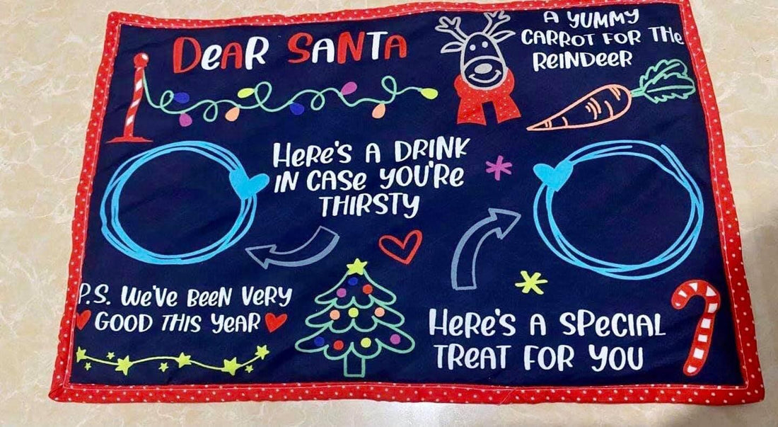 Santa's Special Christmas Mat