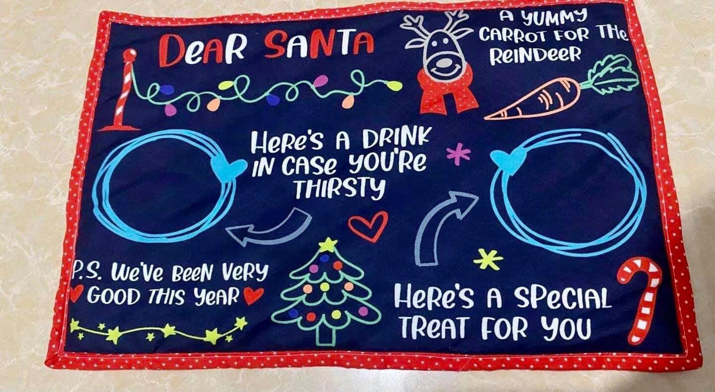 Santa's Special Christmas Mat