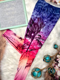 Tropical Paradise Sunset Print Leggings