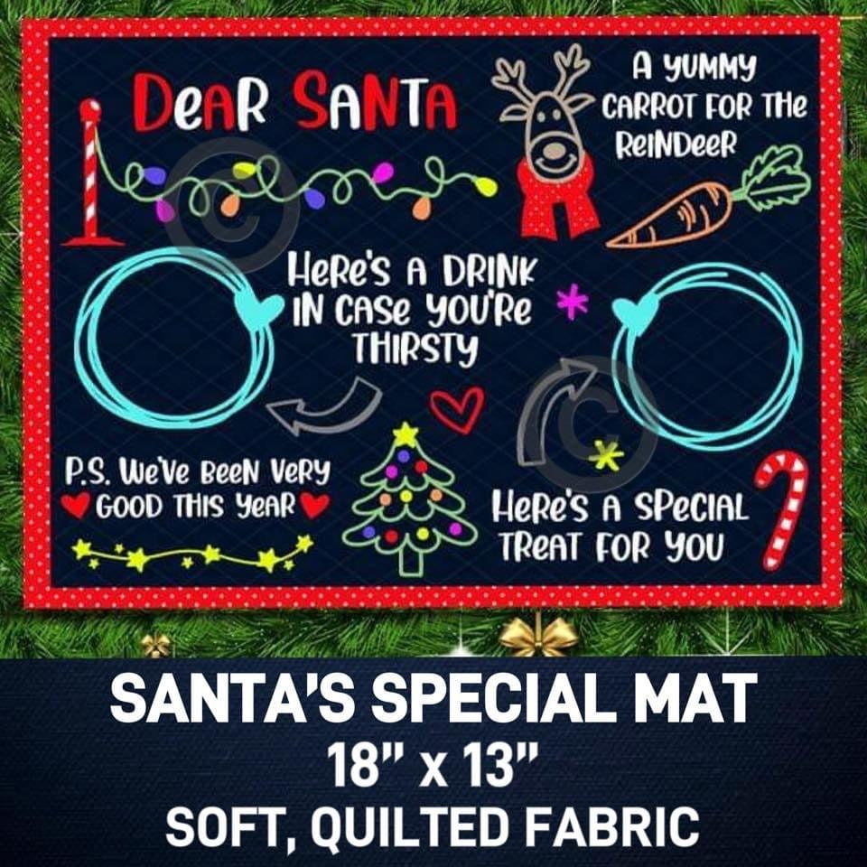 Santa's Special Christmas Mat