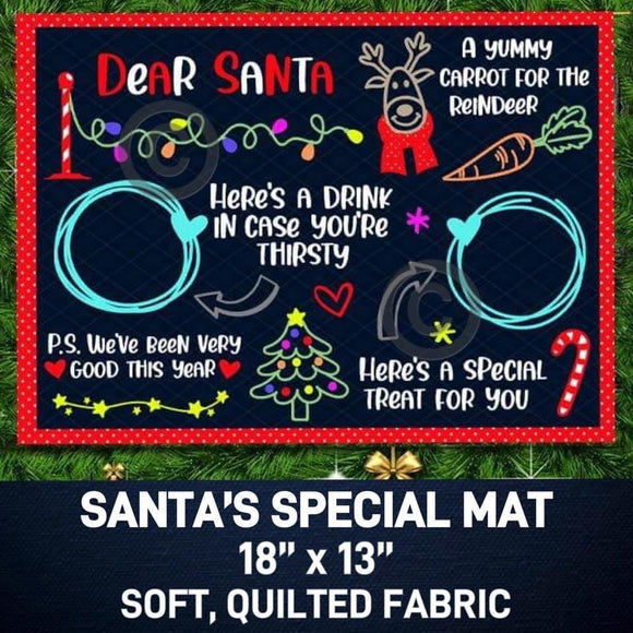 Santa's Special Christmas Mat