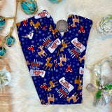 I Hope Rudolph Eats the Naughty List Christmas Kids Leggings