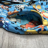 Pup in Blue Print Kids Joggers w/ Pockets