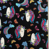 Butterfly Unicorn Print Soft Leggings - Adult & Kid Sizes