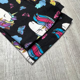 Butterfly Unicorn Print Soft Leggings - Adult & Kid Sizes