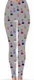 Twirl Sock Monkey Leggings