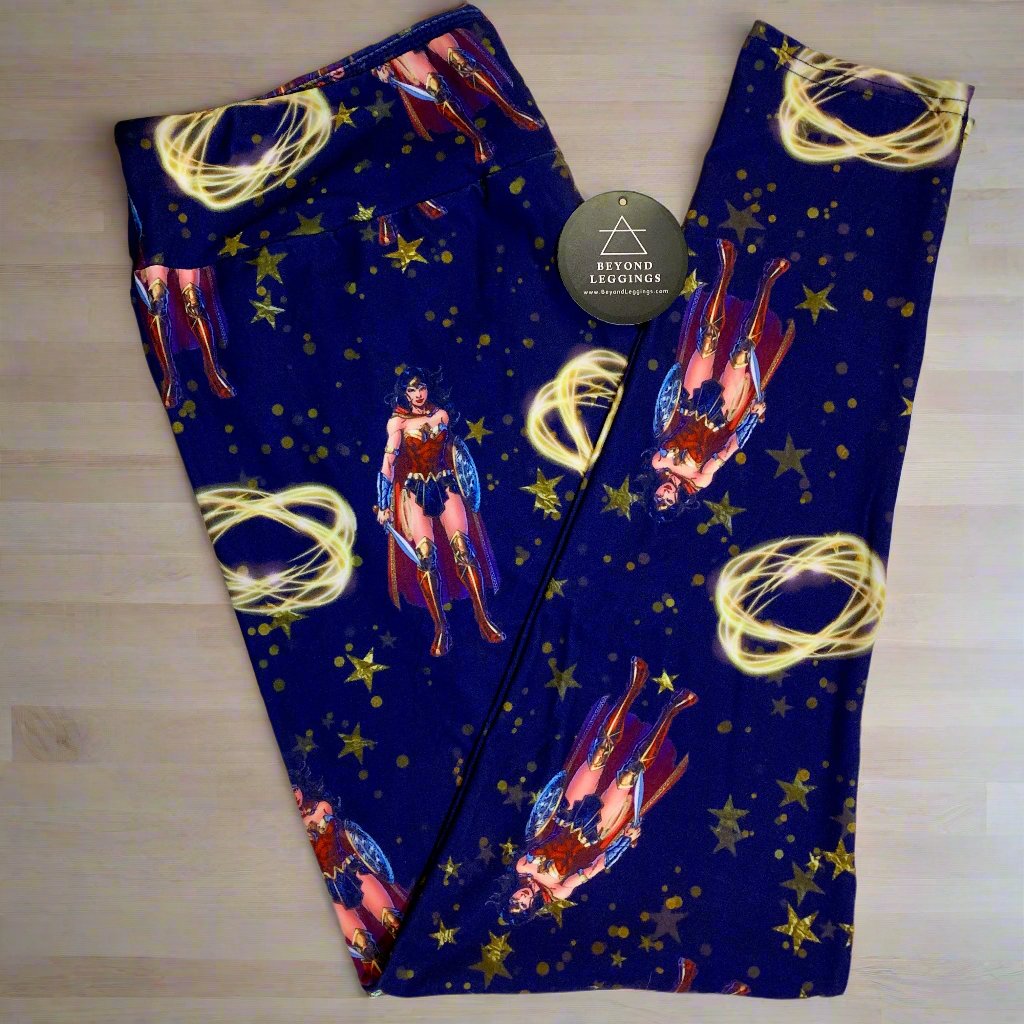 Extra Soft printed leggings with 4-way stretch fabric, so you can move with absolute comfort and ease.