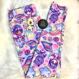 Rainbow Bridge Cat Loss Print Soft Leggings