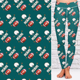 Miami Football Team Print Soft Leggings w/ Pocket