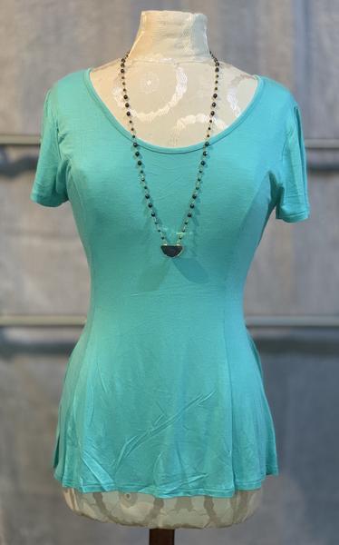 Fitted Flare Hi-Lo Top